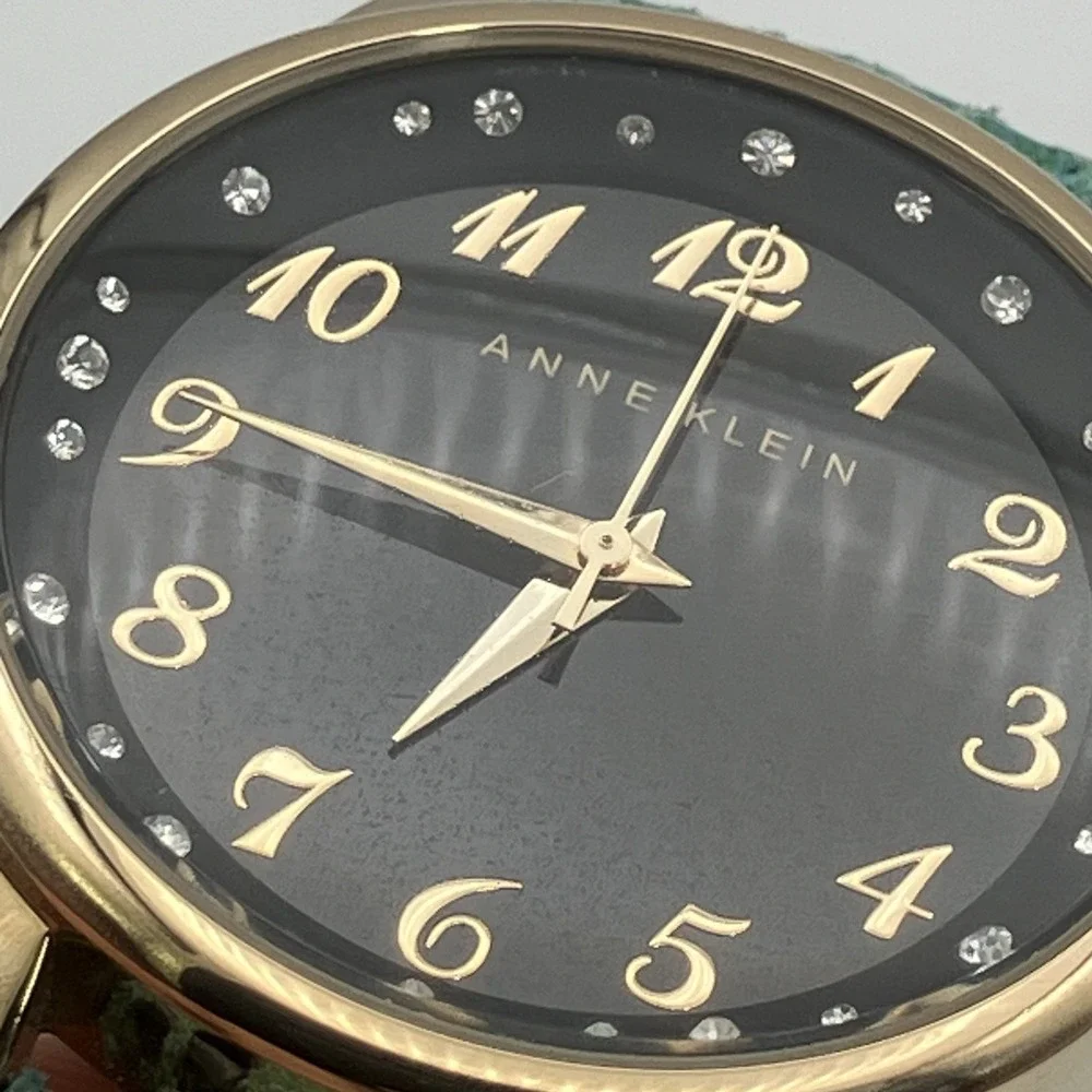 1 - Anne‎ Klein Watch / Leather Band / Women's / New Battery / No. 3 / Flaws